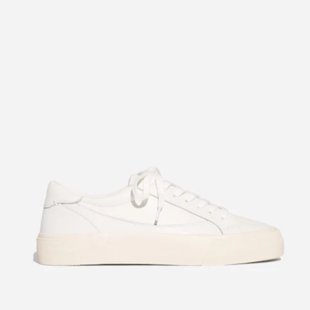 Madewell White Cream Sneakers